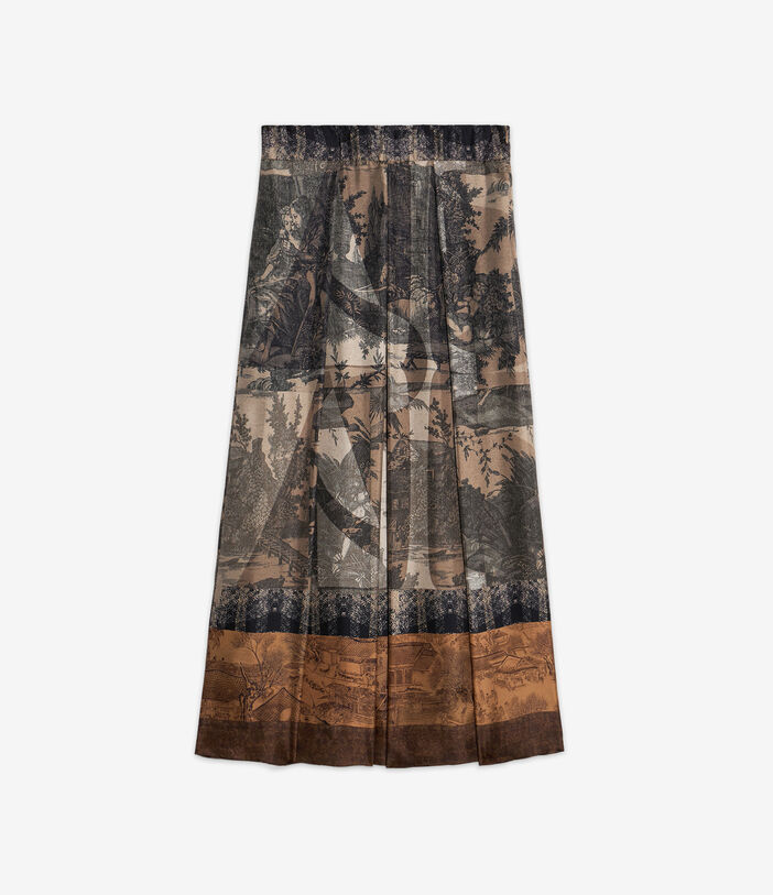 Pierre Louis Mascia CIALDA Skirt Silk Multicolor CIALDASGO12360SE513333101