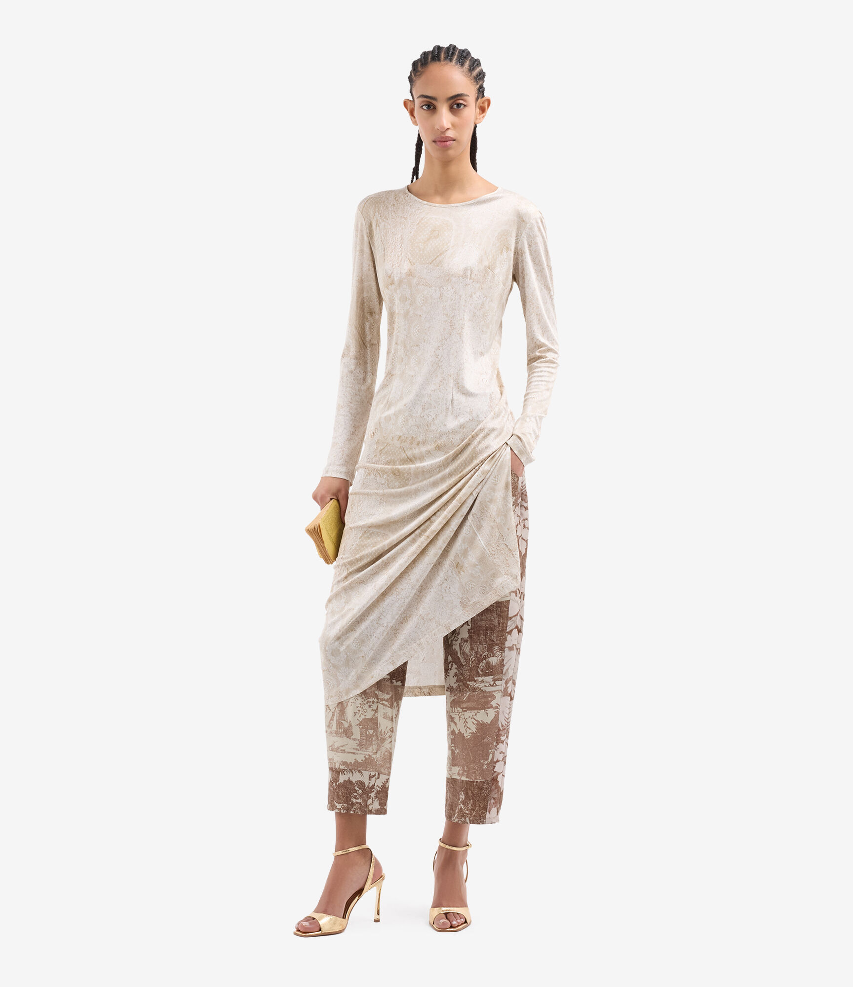 Silk printed dresses | Pierre-Louis Mascia®