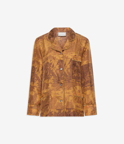 Pierre Louis Mascia ALOEGUM Longsleeve Shirt Silk Multicolor ALOEGUMSCML12600SE516069101