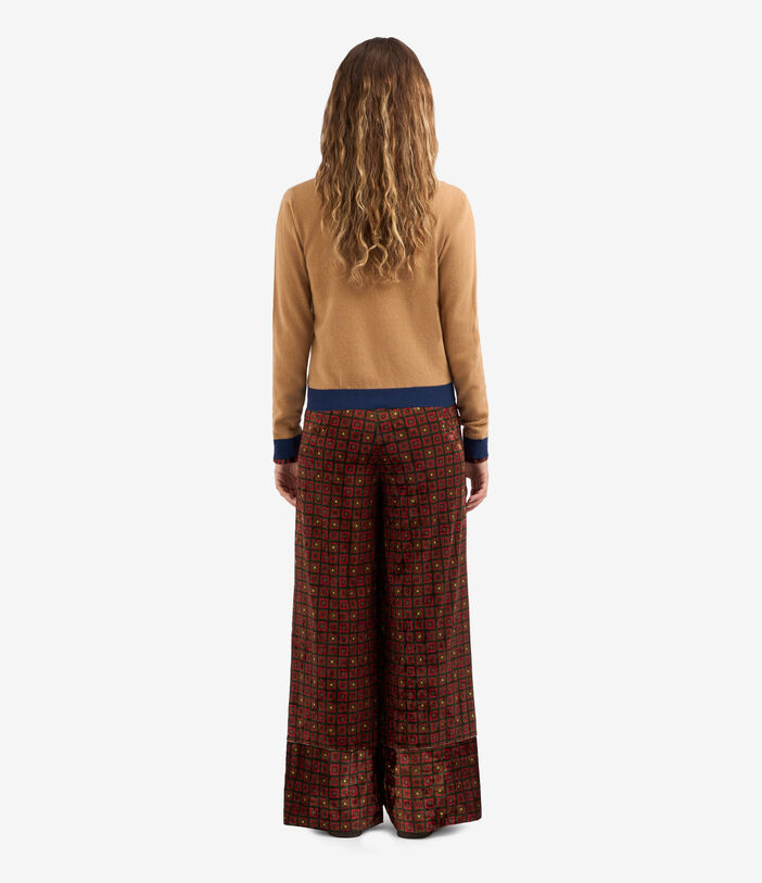 Pierre Louis Mascia RANAT Palazzo Trousers Polyester Multicolor RANATSPT12054PL139596103