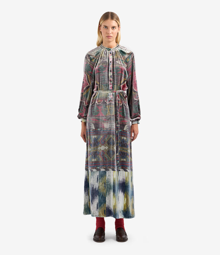 Pierre Louis Mascia KANPUR Dress Viscose Silk Multicolor KANPURSVAB12238VI513590101