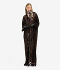 Pierre Louis Mascia PATCHDEV Dress Viscose Silk EBANO MORO PATCHDEVAB12970VIMORONERO