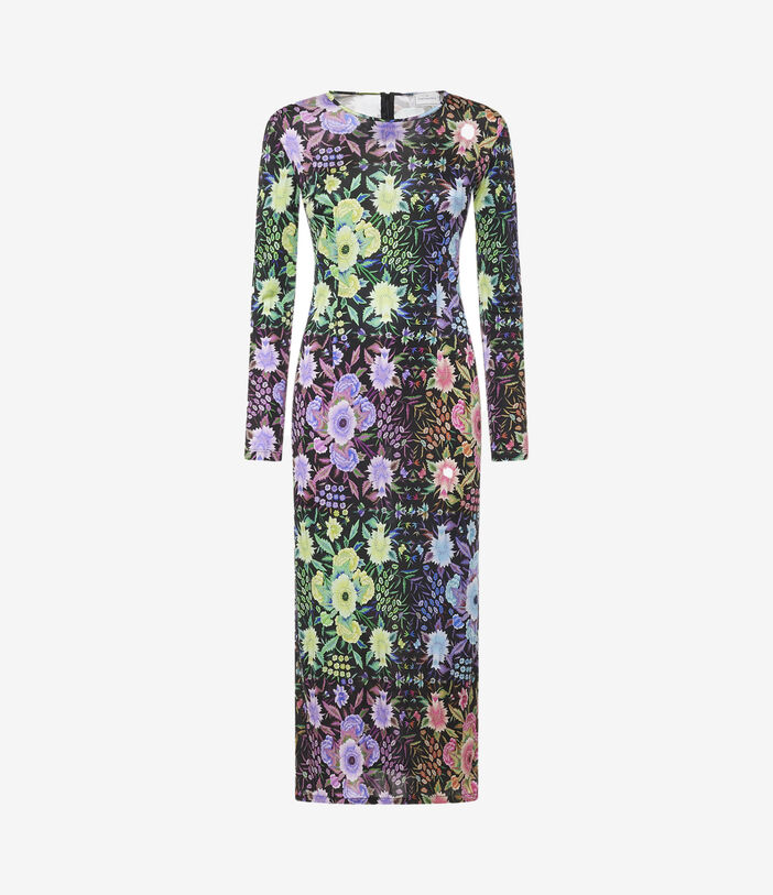 Pierre Louis Mascia FEBO Dress Silk Multicolor FEBOSAB11408SE136890102