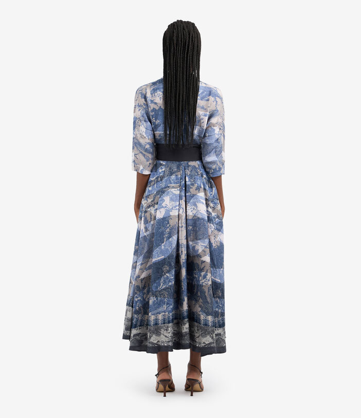Pierre Louis Mascia CIALDA Wrap Dress Silk Multicolor CIALDASAB11914SE513357101