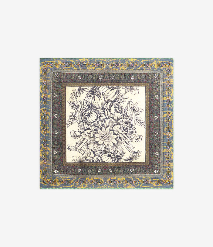 Pierre Louis Mascia CIALDA Scarf Silk 90x90 Multicolor CIALDATW090X090MSE51272610112