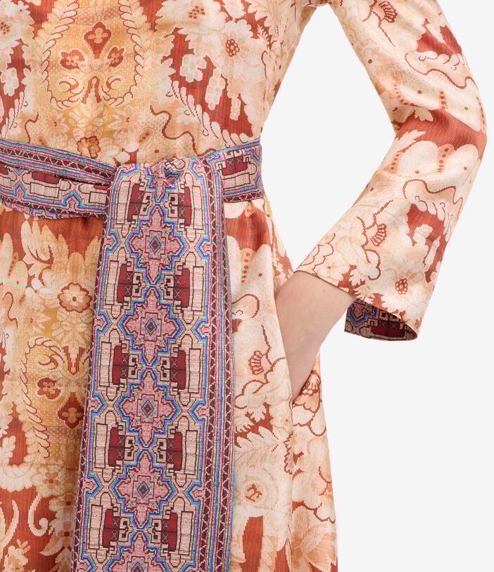 Pierre Louis Mascia ALOE Dress Silk Pierre Louis Mascia ALOE Dress Silk ZAFFERANO ALOESAB12365SE516383101