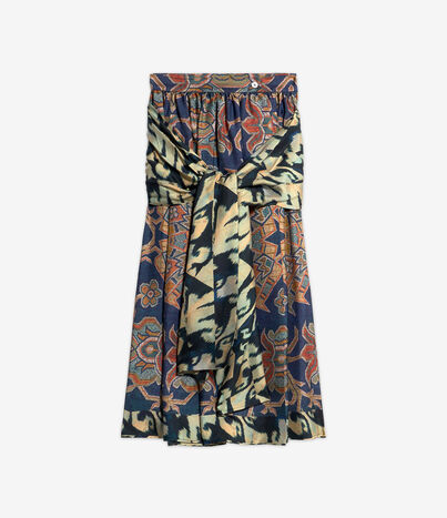 Pierre Louis Mascia CIALDA Skirt Silk Multicolor CIALDASGO12314SE513314101