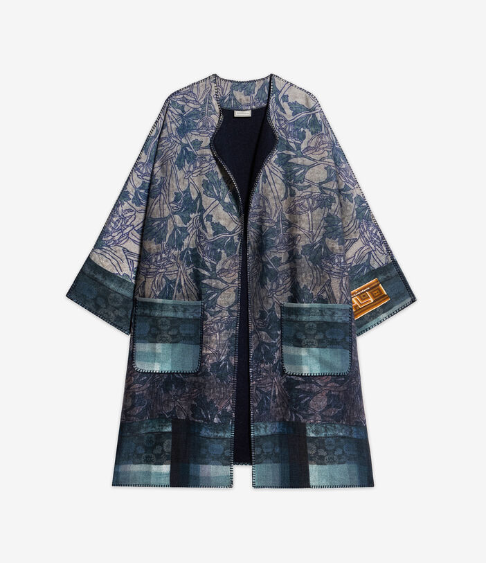 Pierre Louis Mascia PANCAKE Kimono Wool Multicolor PANCAKESKM12254WO513424101