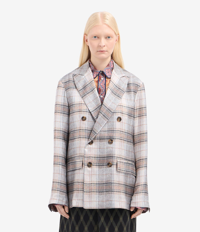 Pierre Louis Mascia FANCY Jacket Silk Multicolor FANCY2SGC12167SE516427101