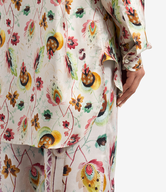 Pierre Louis Mascia ALOE Longsleeve Shirt Silk Multicolor ALOESCML11185SE12247210118