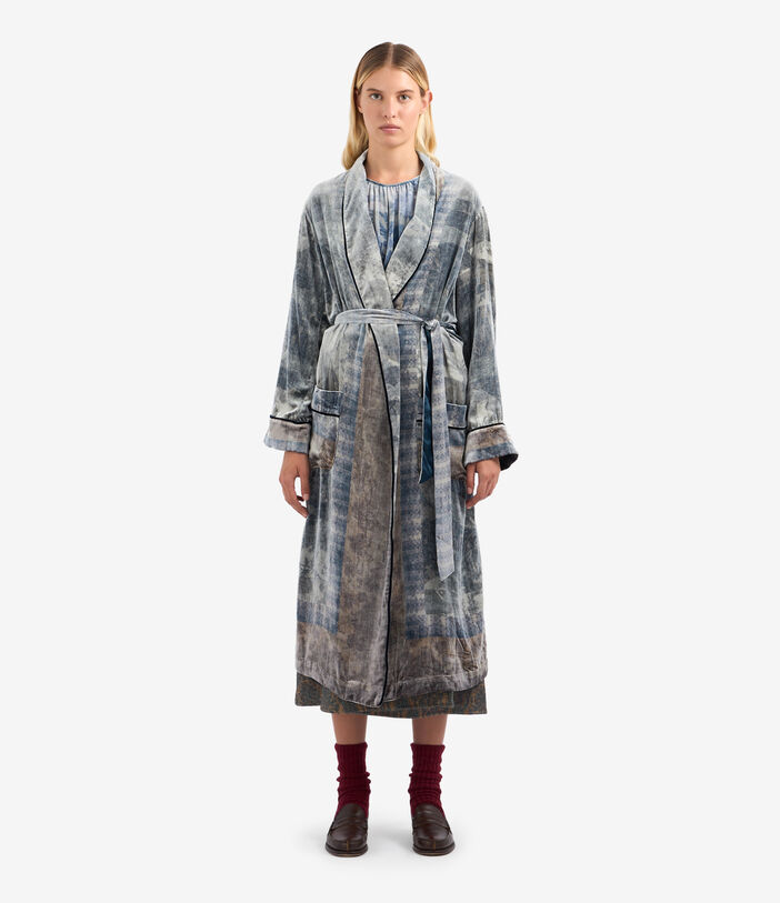 Pierre Louis Mascia KANPUR Dressing Gown Viscose Silk Multicolor KANPURSVVT11668L124VI513579101