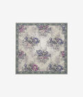 Pierre Louis Mascia CIALDA Bandana Scarf Silk 90x90 CENERE ROSATA CIALDATW090X090MSE517541101
