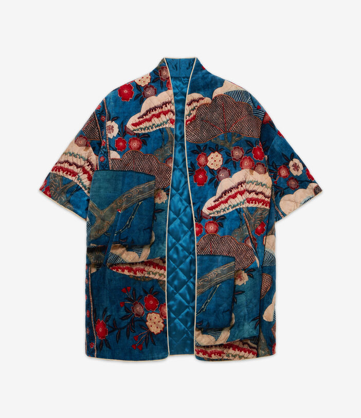 Pierre Louis Mascia REVADA Kimono Cotton Silk Multicolor REVADAKM10635CO122466101
