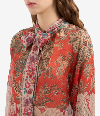 Pierre Louis Mascia LEANDRO Longsleeve Shirt Silk Multicolor LEANDROSPPCML12361SE514745101