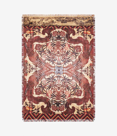 Pierre Louis Mascia ALOEUW Shawl Scarf Silk 135x195 Multicolor ALOEUWSW135X195S4SE51563010118