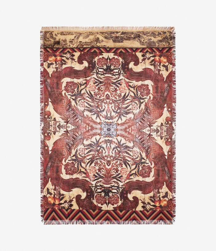 Pierre Louis Mascia ALOEUW Shawl Scarf Silk 135x195 GIUNGLA ALOEUWSW135X195S4SE51563010118