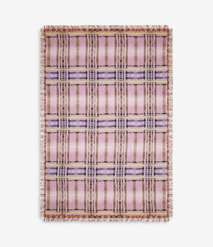Pierre Louis Mascia ALOEUW Shawl Scarf Silk 135x195 GEOMETRIE DI LAVANDA ALOEUWSW135X195S4SE517308101