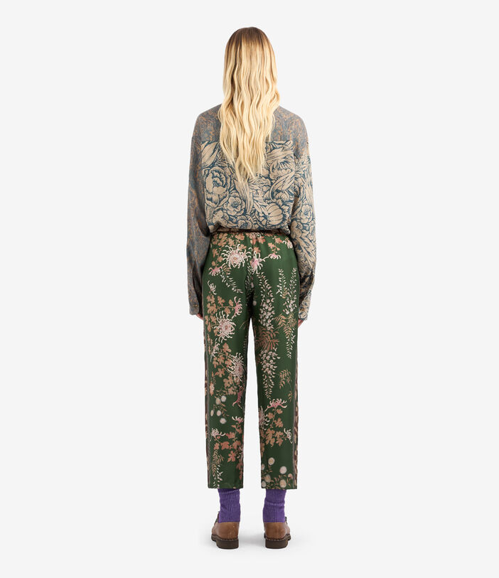 Pierre Louis Mascia ALOE Trousers Silk Pierre Louis Mascia ALOE Trousers Silk Multicolor ALOESPT10959SE513268101