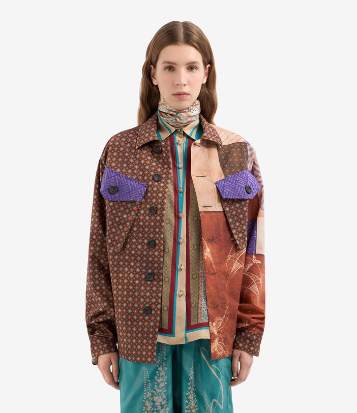 Pierre Louis Mascia ALOEUW Bandana Scarf Silk 67x67 MULTICOLOR ALOEUWSW067X067MSE51480010118
