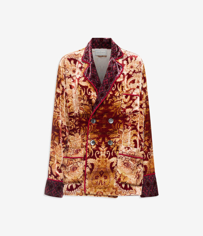 Pierre Louis Mascia KANPUR Jacket Viscose Silk Multicolor KANPURSGC11351VI516437101