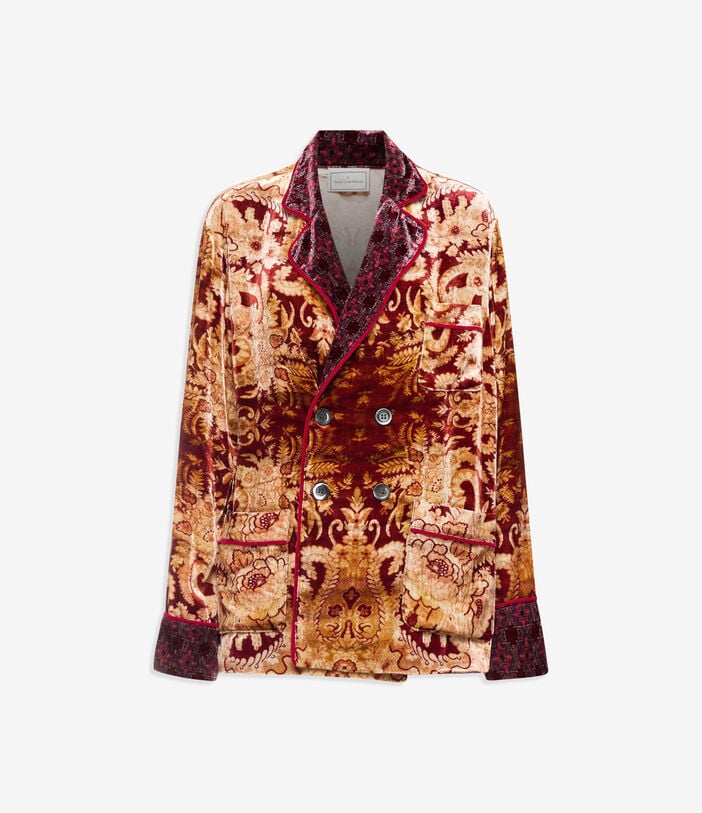 Pierre Louis Mascia KANPUR Jacket Viscose Silk Pierre Louis Mascia KANPUR Jacket Viscose Silk Multicolor KANPURSGC11351VI516437101