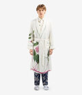 Pierre Louis Mascia ALOEGOTS Dressing Gown Silk WHITE ALOEGOTSSVT12477SE514662101