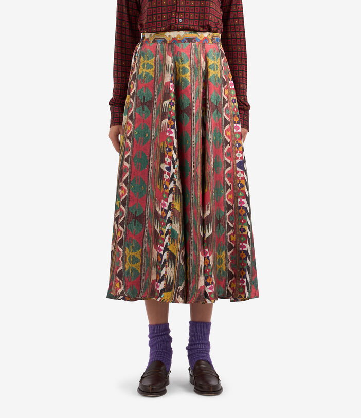 Pierre Louis Mascia CIALDA Skirt Silk Multicolor CIALDASGO12353SE513253101
