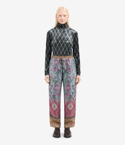Pierre Louis Mascia ALOE Trousers Silk MIRAGGIO ALOESPT10959SE516015101