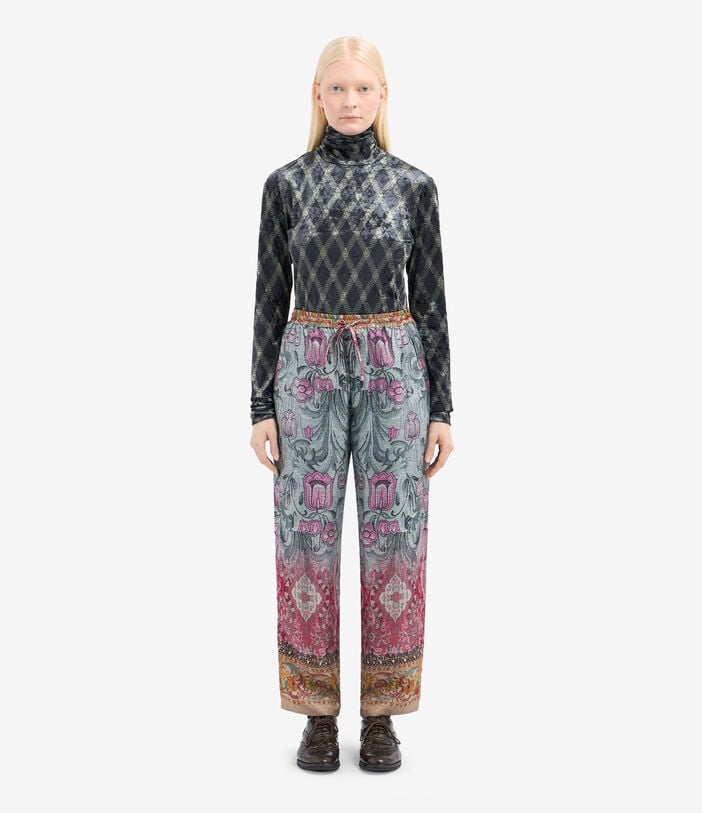 Pierre Louis Mascia ALOE Trousers Silk Pierre Louis Mascia ALOE Trousers Silk MIRAGGIO ALOESPT10959SE516015101