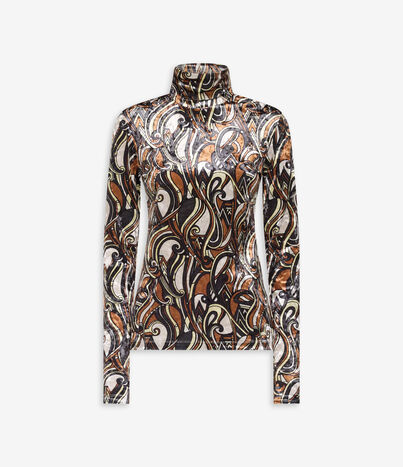 Pierre Louis Mascia RANAT Top Col Roul&eacute; KILIM DI RESINA RANATSDO12351PL150180101