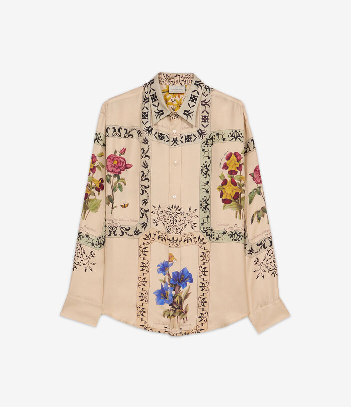 Pierre Louis Mascia ALOEGOTS Longsleeve Shirt Silk IVORY ALOEGOTSSCML10643SE514654101