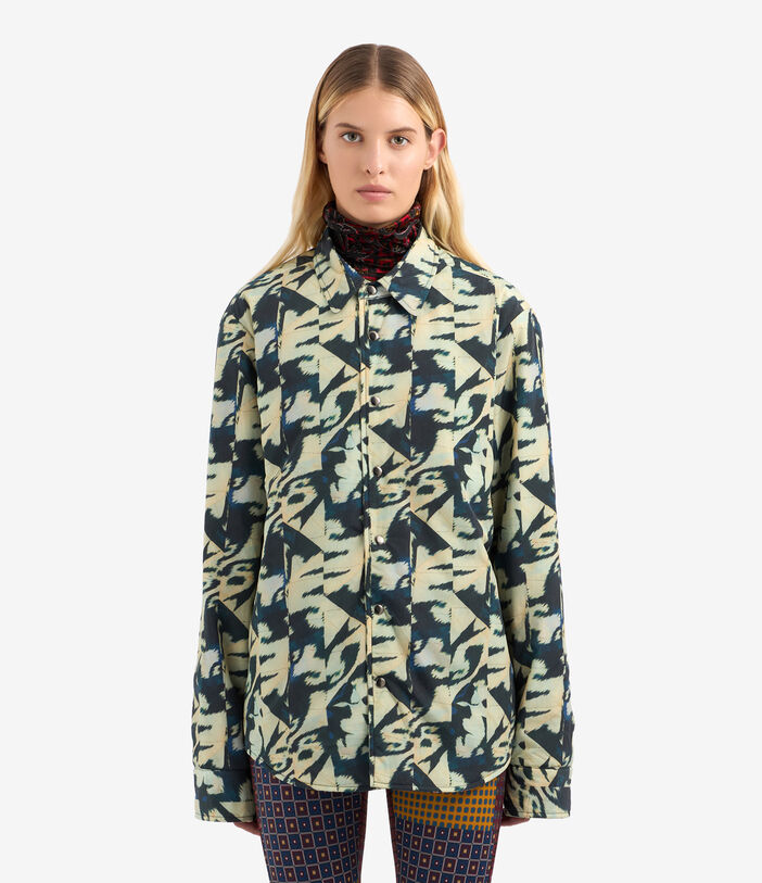 Pierre Louis Mascia INTEGMOS Longsleeve Shirt Polyamide Multicolor INTEGMOSCML10973PA513554101
