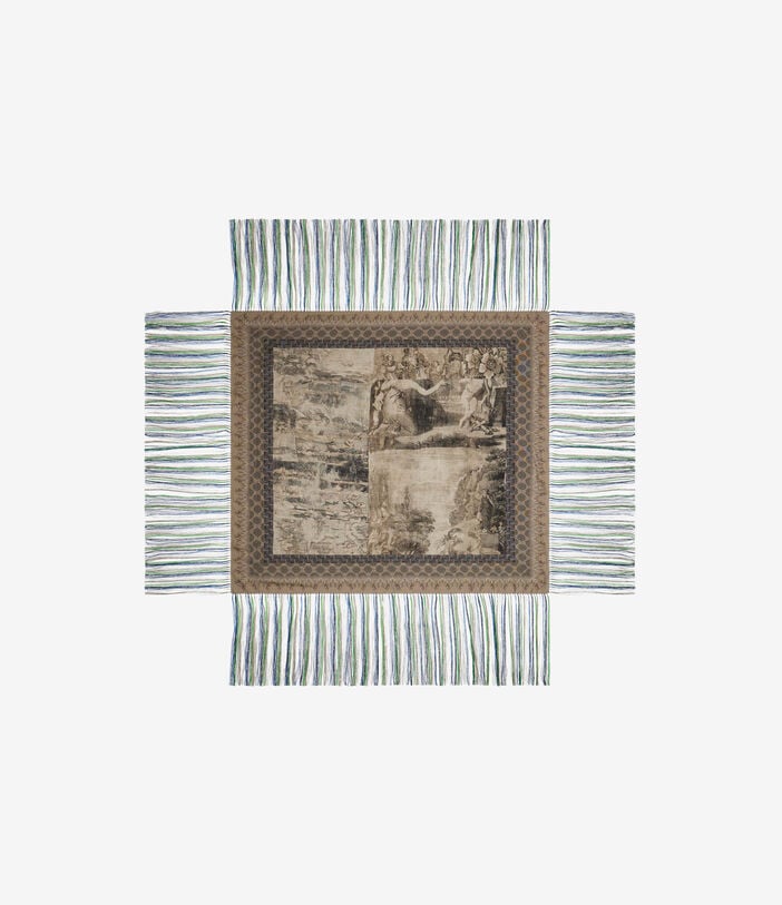 Pierre Louis Mascia ALOEUW Scarf Silk 135x135 NEBBIA ALOEUWSW135X135INSE517560101