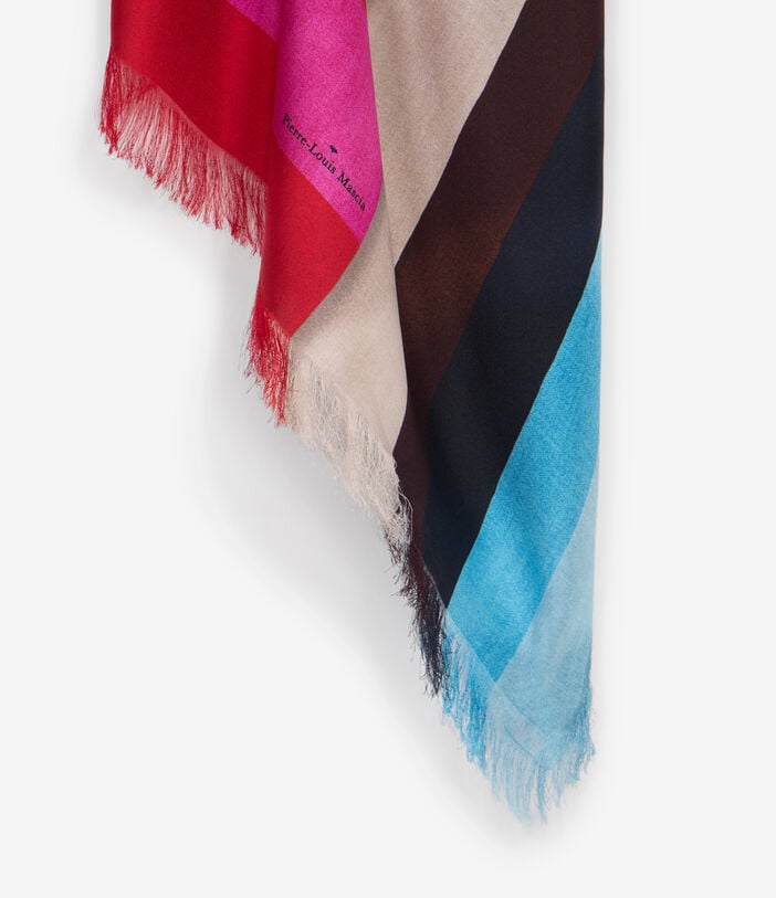 Pierre Louis Mascia ALOEUW Shawl Scarf Silk 135x195 MULTICOLOR ALOEUWSW135X195S4SE51445010118