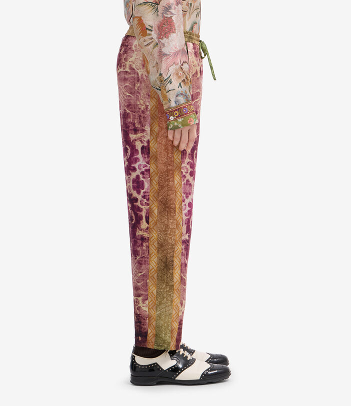 Pierre Louis Mascia ALOE Trousers Silk Pierre Louis Mascia ALOE Trousers Silk Multicolor ALOESPT10959SE516270101