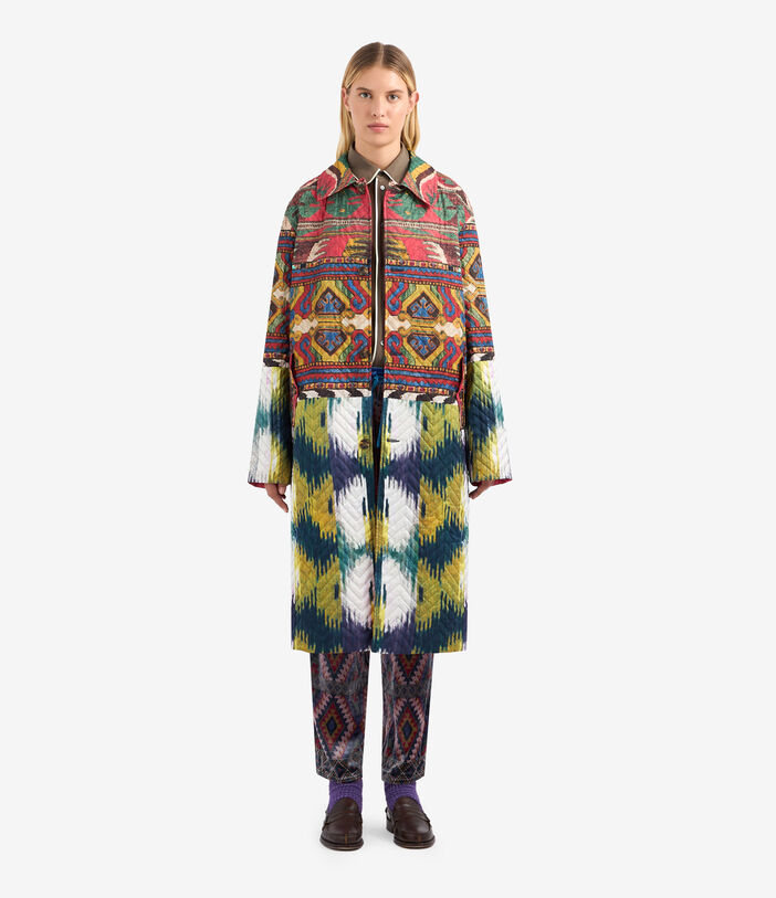Pierre Louis Mascia KANPUR Trousers Viscose Silk Multicolor KANPURSVPT11667VI513581101