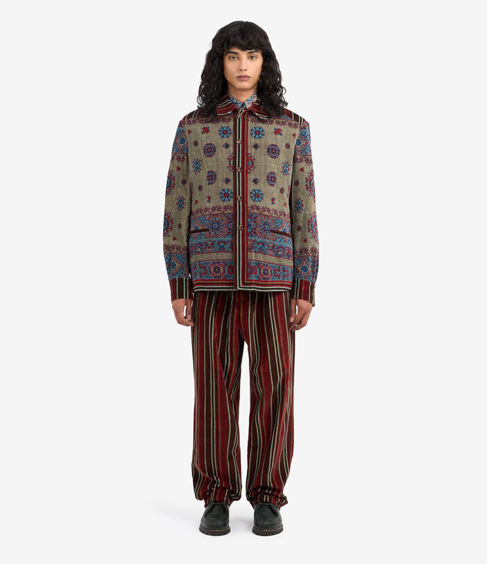 Pierre Louis Mascia REVENGE Jacket Cotton Multicolor REVENGESOVGC11730CO513562101