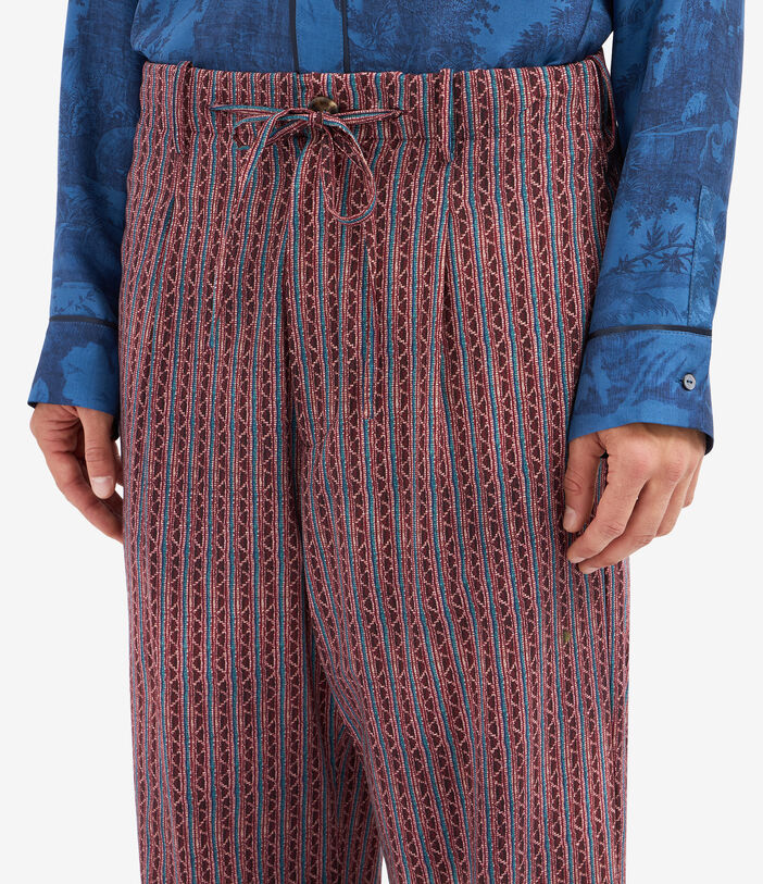 Pierre Louis Mascia DYLAN Trousers Virgin wool Multicolor DYLANSPT12172WV143903101
