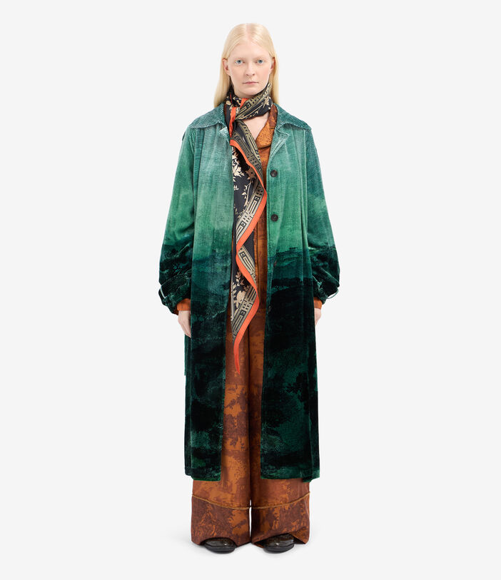 Pierre Louis Mascia KANPUR Jacket/Raincoat Viscose Silk Multicolor KANPURSSPO12706VI516552101