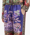 Pierre Louis Mascia ALOE Trousers Silk Multicolor ALOESPT10959SE516273101