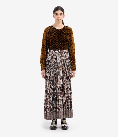 Pierre Louis Mascia CETO Skirt Polyester TESSERACT CETOSGO11564PL516365101