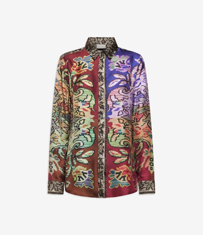 Pierre Louis Mascia ALOE Longsleeve Shirt Silk Pierre Louis Mascia ALOE Longsleeve Shirt Silk MOSAICO ALOESCML12451SE516223101