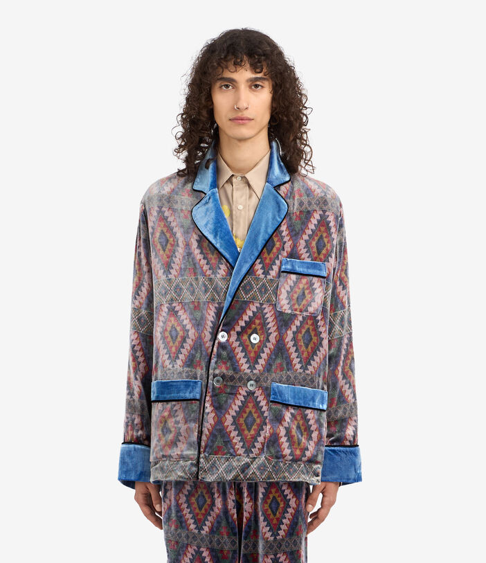 Pierre Louis Mascia KANPUR Jacket Viscose Silk Multicolor KANPURSVGC11351VI513564101
