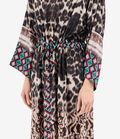 Pierre Louis Mascia TETRIS Belted Kaftan Dress Silk TRAMA SELVATICA TETRISSVAB12178SE518103101