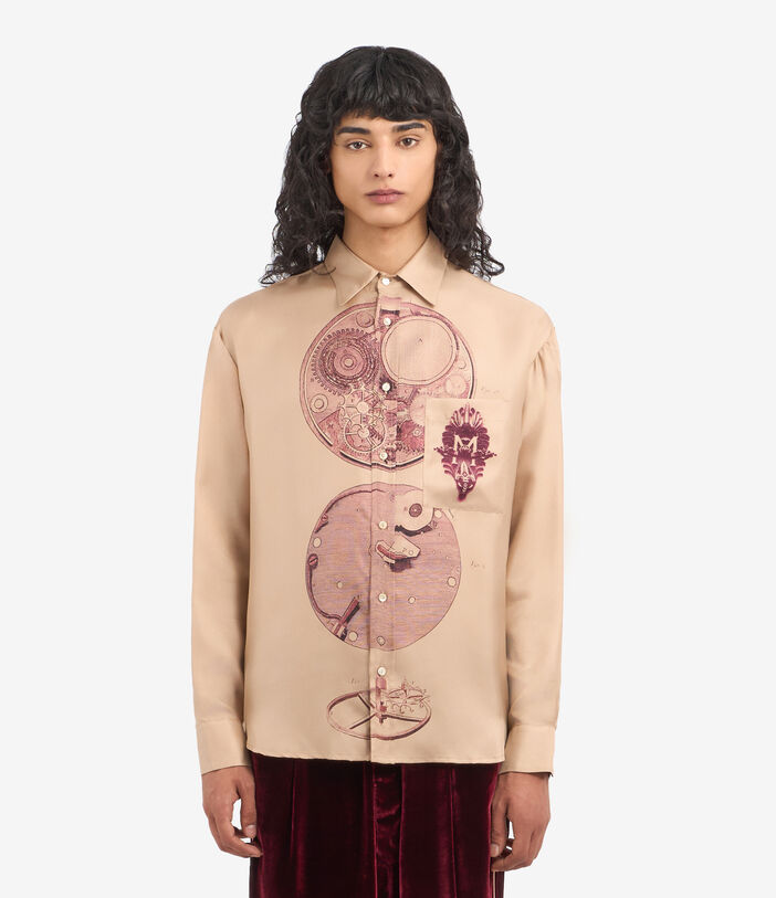Pierre Louis Mascia ALOEGOTS Longsleeve Shirt Silk Multicolor ALOEGOTSSCML10643SE512526101