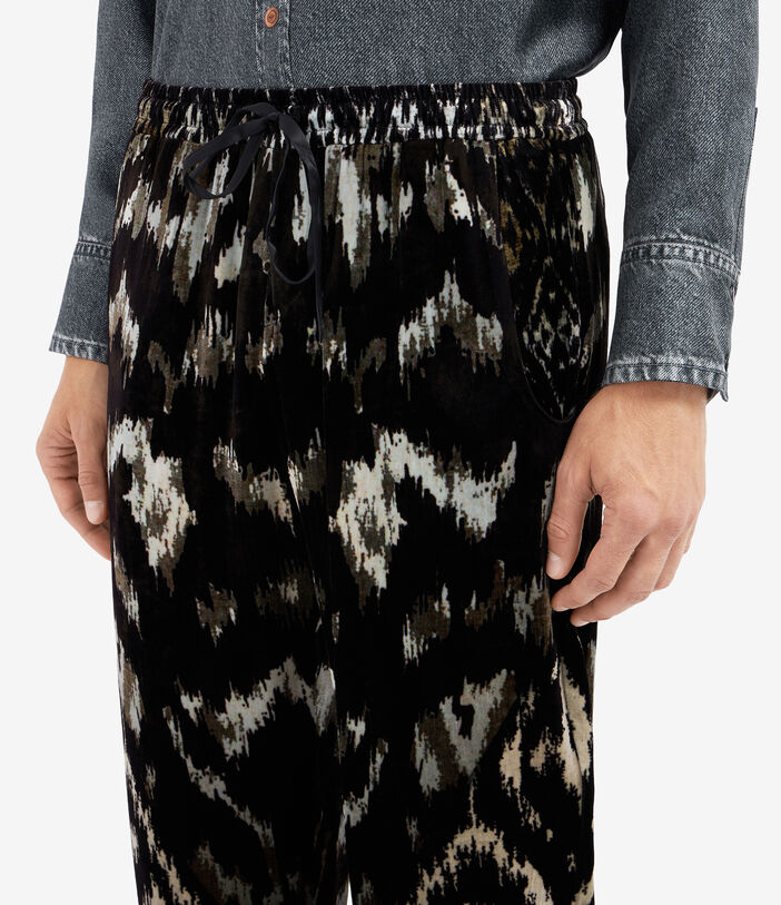 Pierre Louis Mascia KANADA Trousers Viscose Silk Multicolor KANADAPT11667VI516442101