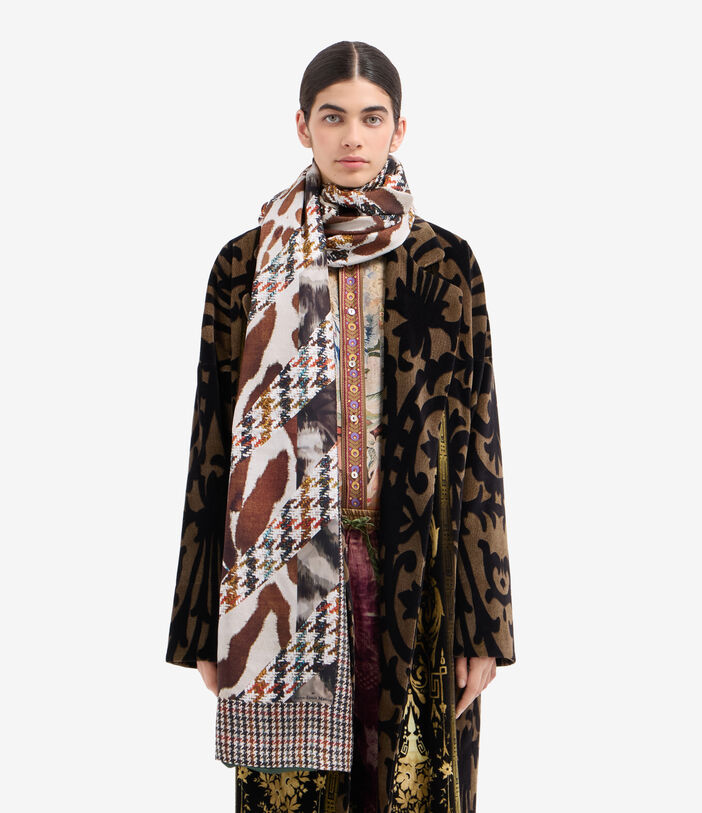 Pierre Louis Mascia ALOEWON Scarf Silk 65x190 Multicolor ALOEWON065X190DSE51583110118