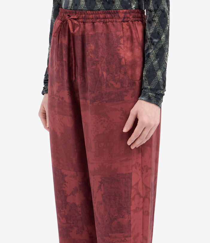Pierre Louis Mascia ALOEGUM Trousers Silk Pierre Louis Mascia ALOEGUM Trousers Silk Multicolor ALOEGUMSPT10959SE516067105