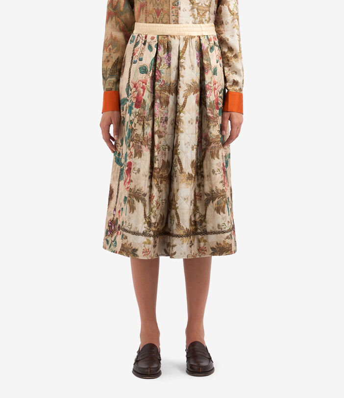 Pierre Louis Mascia ALOSOL Skirt Polyester Silk Multicolor ALOSOLGO11912PL513300101