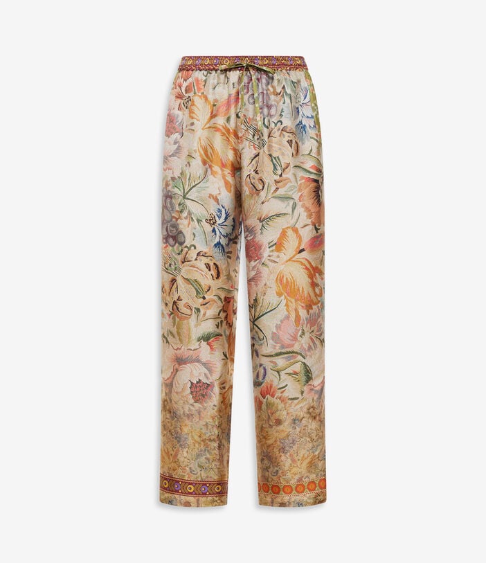 Pierre Louis Mascia ALOE Trousers Silk Pierre Louis Mascia ALOE Trousers Silk Multicolor ALOESPT10959SE516269101